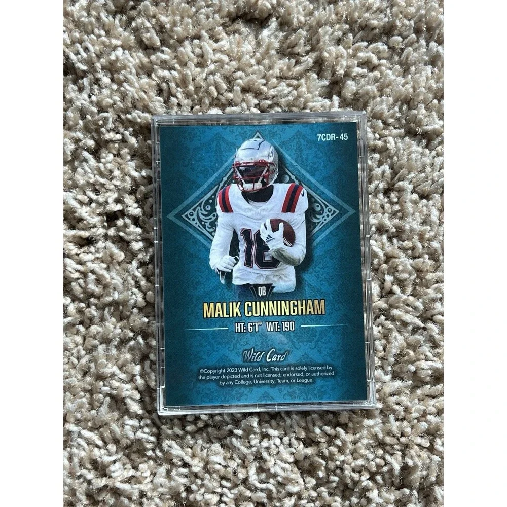 Malik Cunningham 2023 Wild Card 7 Card Studs  4/4